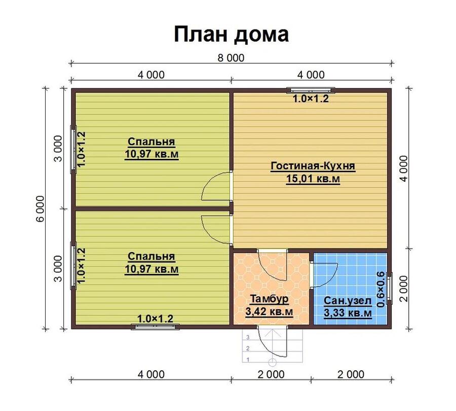 Каркасный дом «Георгиевское 4»
